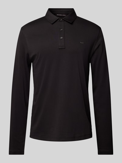 Michael Kors Regular Fit Poloshirt mit Label-Stitching Black 2