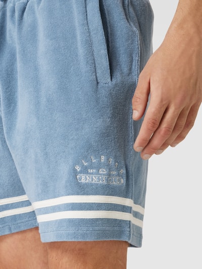 Ellesse Shorts mit Label-Stitching Modell 'Alexander' Hellblau 3