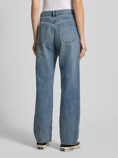 Only Straight Fit Jeans aus reiner Baumwolle Modell 'ELLA' Jeansblau 5