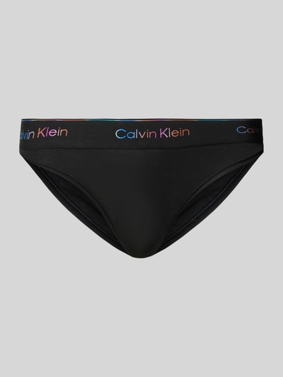 Calvin Klein Underwear Slip mit elastischem Logo-Bund Black 1