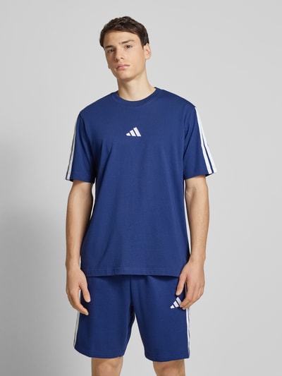 ADIDAS SPORTSWEAR T-Shirt mit Label-Print Marine 4