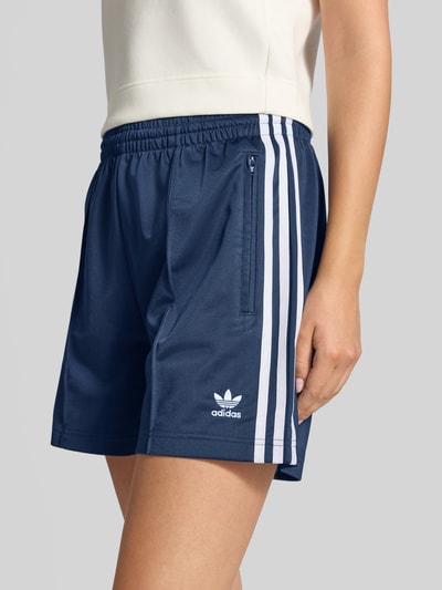 adidas Originals Shorts met elastische band Donkerblauw - 3