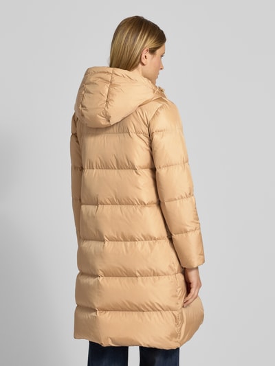 ARMANI EXCHANGE Płaszcz puchowy o kroju regular fit z dwustronnym zamkiem błyskawicznym Camel 5