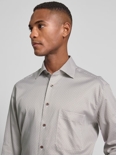 ETERNA Comfort Fit Business-Hemd mit Kentkragen Sand 3