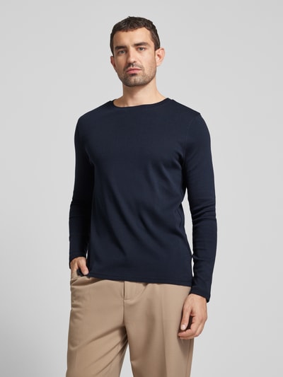 MCNEAL Longsleeve mit Rundhalsausschnitt Dunkelblau 4