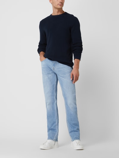 7 For All Mankind Straight Fit Jeans mit Stretch-Anteil  Hellblau 1