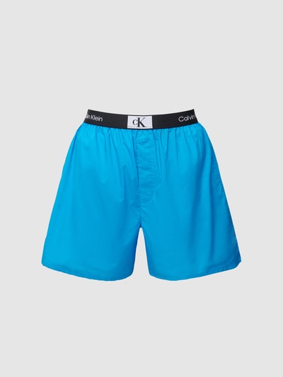 Calvin Klein Underwear Regular Fit Shorts mit elastischem Label-Bund Modell '1996' Blau 1