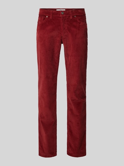 Brax Stoffen broek in 5-pocketmodel, model 'CADIZ' Rood - 2