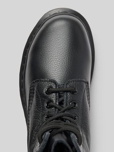 Dr. Martens Veterlaarzen met logopatch, model 'Pascal' Zwart - 3