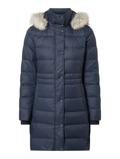 Tommy Hilfiger Donsjas met afneembare capuchon Marineblauw - 2