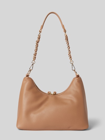 VALENTINO BAGS Torebka z aplikacją z logo model ‘ARCADIA’ Camel 3