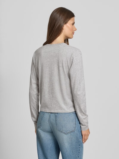 Polo Ralph Lauren Regular fit shirt met lange mouwen van een mix van katoen en modal Middengrijs gemêleerd - 5