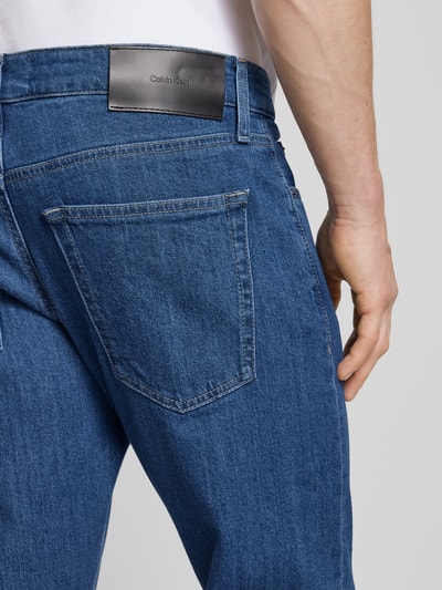 CK Calvin Klein Jeansy o kroju slim fit z 5 kieszeniami Jeansowy niebieski 3