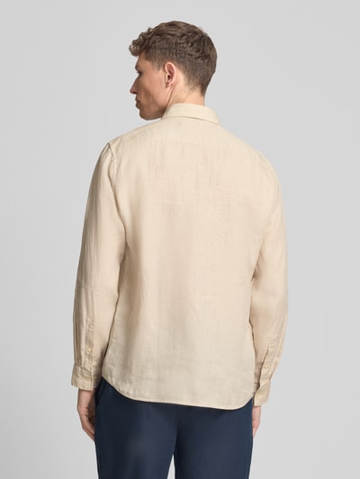 Marc O'Polo Regular Fit Freizeithemd aus reinem Leinen Ecru 5