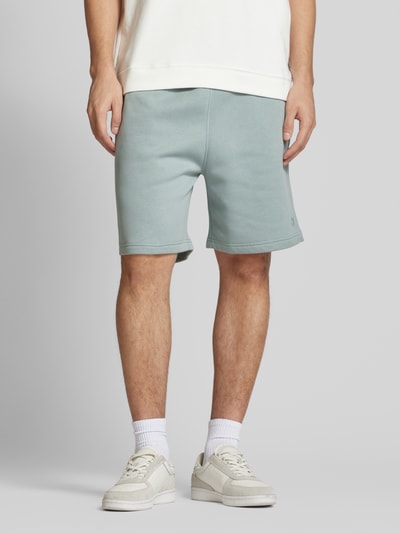 Tom Tailor Denim Relaxed Fit Sweatshorts aus Baumwoll-Mix im Jogger Style Hellblau 4