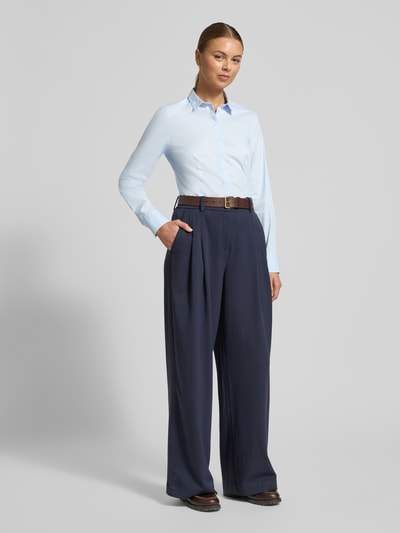 Marc O'Polo Overhemdblouse van katoenmix Bleu - 1