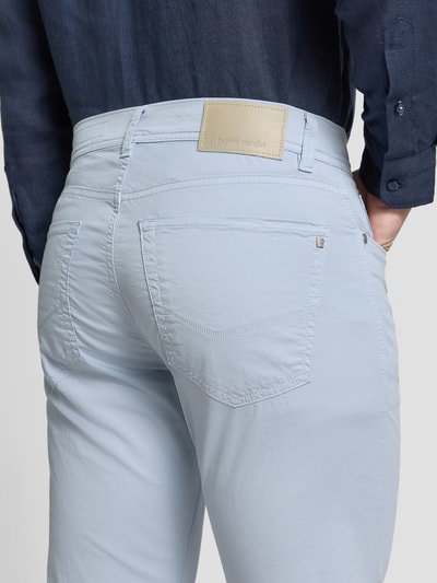 Pierre Cardin Spodnie o kroju regular fit z wpuszczanymi kieszeniami model 'Lyon' Jasnoniebieski 3