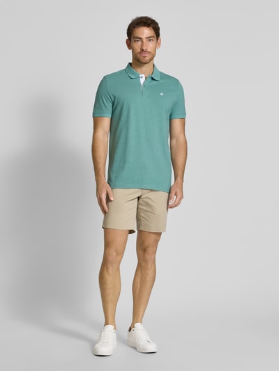 Tom Tailor Regular fit poloshirt van puur katoen Petrol - 1