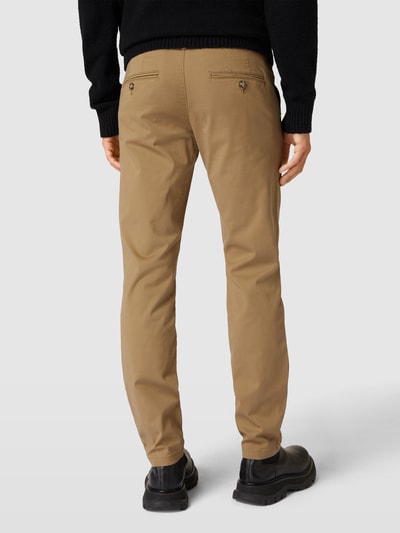 SELECTED HOMME Slim Fit Chino in unifarbenem Design Modell 'NEW Miles' Camel 5