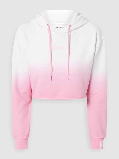 Guess Korte hoodie met kleurverloop  Lichtroze - 2