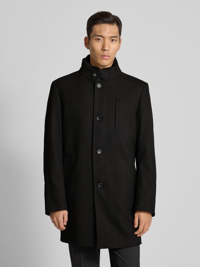 Cinque Regular Fit Mantel mit Viskose-Anteil Modell 'Arsenal' Black 4
