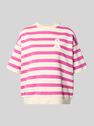 ARMEDANGELS Oversized Fit Sweatshirt aus reiner Bio-Baumwolle Modell 'BAMIKAA' Pink 2