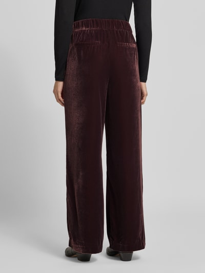 OPUS PANTS Stoffen broek met elastische band, model 'Mucia' Bordeaux - 5