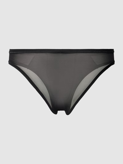 Sloggi Slip met labeldetail, model 'Soft Adapt' Zwart - 3