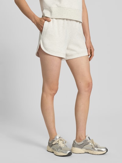 VARLEY Korte broek met elastische band, model 'ollie' Offwhite gemêleerd - 4