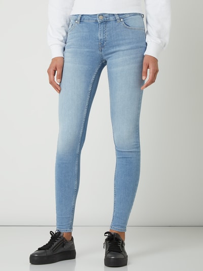 Review Skinny jeans met stretch Lichtblauw - 4