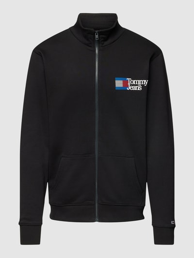 Tommy Jeans Sweatjacke mit Label-Details Modell 'ENTRY' Black 2