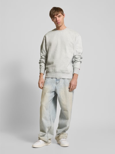 Levi's® Sweatshirt mit Rundhalsausschnitt Hellgrau Melange 1