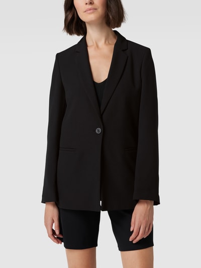 HUGO Blazer mit Knopfverschluss Modell 'Aselia' Black 4