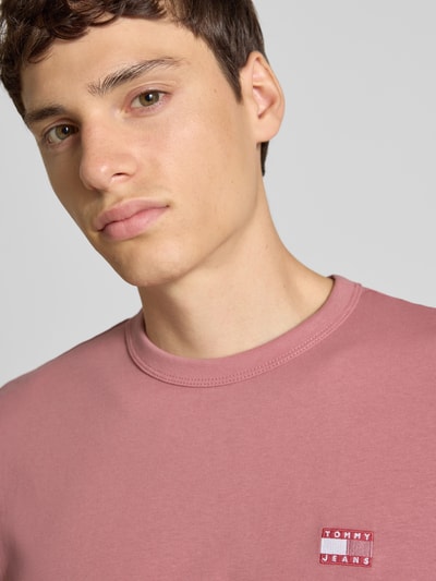 Tommy Jeans Regular fit T-shirt van puur katoen Koraal - 3