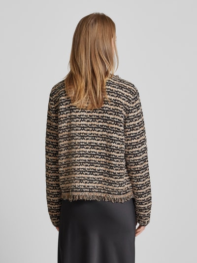 Betty Barclay Strickcardigan in Bouclé-Optik Beige 5