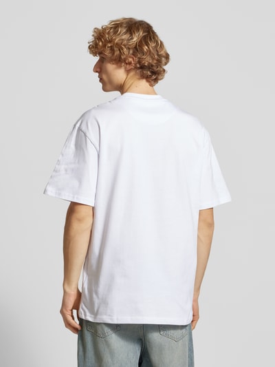 KARL KANI T-Shirt mit Label-Stitching im 2er-Pack Oliv 5