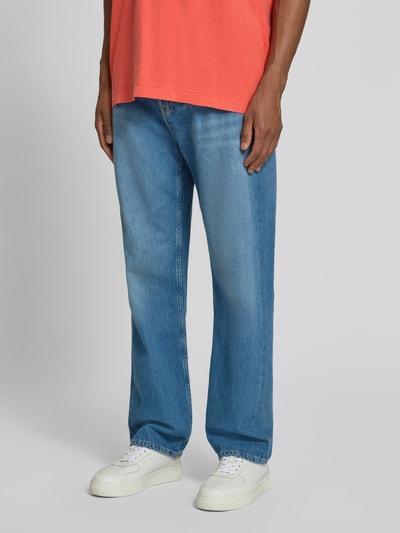 Samsøe Samsøe jeans met steekzakken model 'EDDIE' Jeansblauw - 4