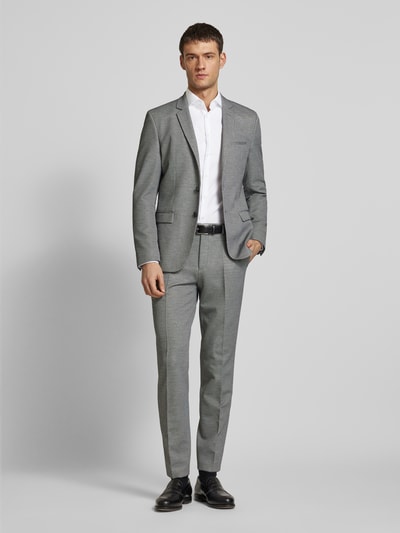 Jake*s Slim Fit Business-Hemd mit Haifischkragen Weiss 1