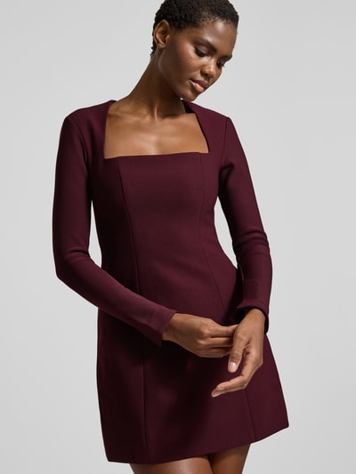 Forever New Cocktailkleid mit Square-Neck-Ausschnitt Lila Melange 3