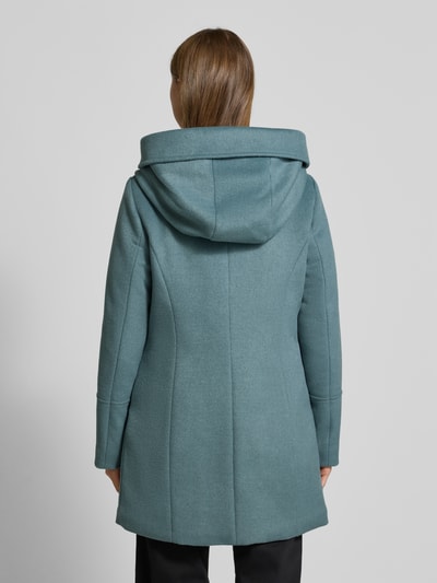 s.Oliver RED LABEL Slim Fit Dufflecoat mit Woll-Anteil Petrol 5