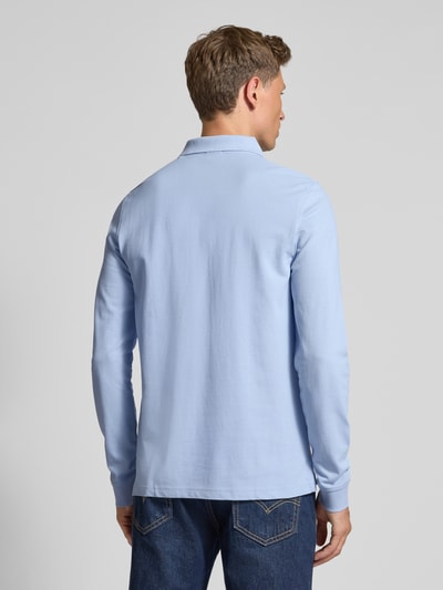 MCNEAL Regular Fit Poloshirt mit Label-Stitching Hellblau 5