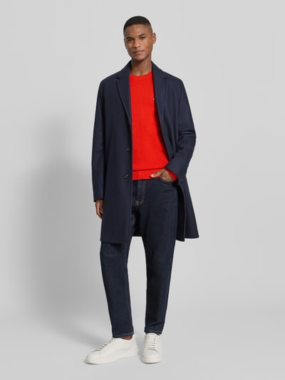 Tommy Hilfiger Regular Fit Strickpullover aus feinster Wolle  Rot 1