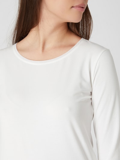 Weekend Max Mara Shirt mit Dreiviertelärmeln Modell 'Multia' Weiss 3