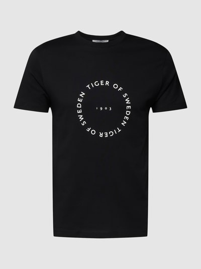 Tiger Of Sweden T-Shirt mit Logo-Print Modell 'DILLAN' Black 2