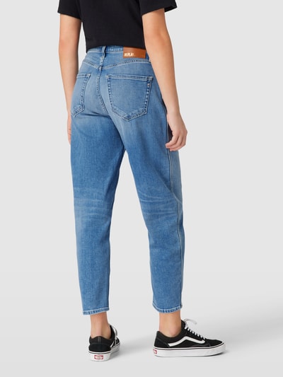 Replay Balloon Fit Jeans mit Label-Patch Modell 'KEIDA' Hellblau 5