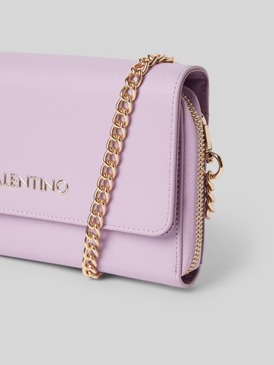 VALENTINO BAGS Handtasche mit Label-Applikation Modell 'ZERO RE' Flieder 2