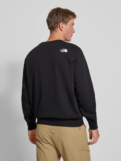 The North Face Sweatshirt mit Label-Patch Black 5