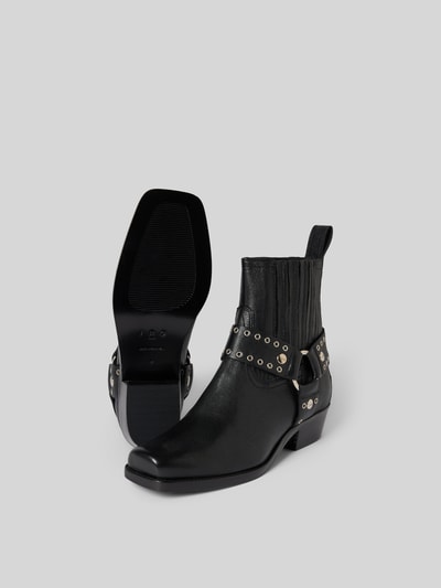 Iro Stiefeletten mit strukturierter Sohle Black 5