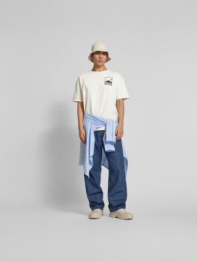 RHUDE T-Shirt mit Label-Detail Offwhite 1