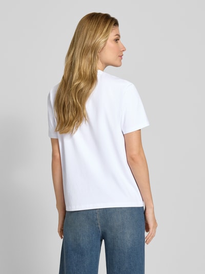 Vila T-shirt met motiefprint, model 'NORA' Offwhite - 5